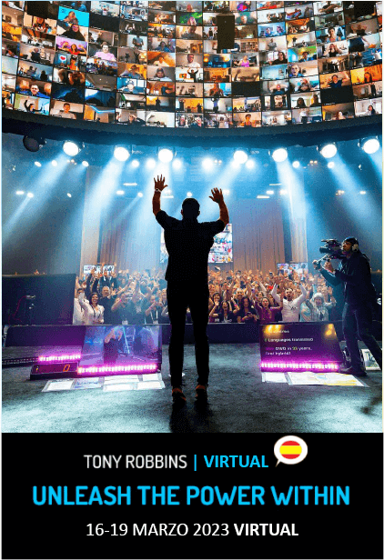 Tony Robbins Virtual 16-19 Marzo March 2023