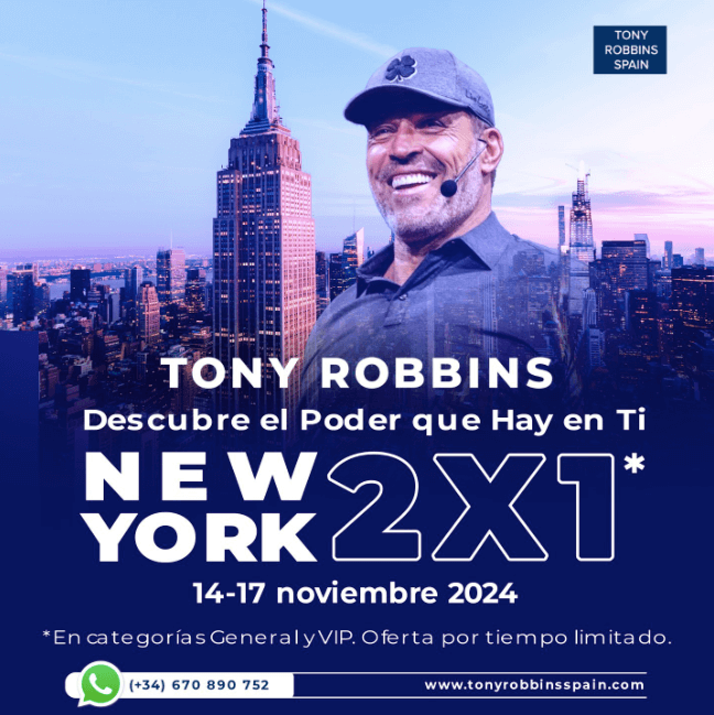 Tony Robbins curso Presencial en español New York New York 2024