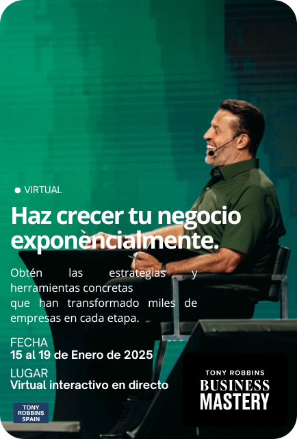 Tony Robbins Spain Cursos tickets en español