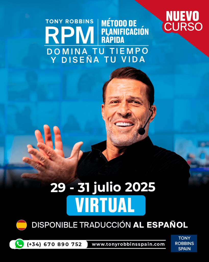 Método de Planificación Rápida (RPM) de Tony Robbins en español Método de Planificación Rápida (RPM) de Tony Robbins en español