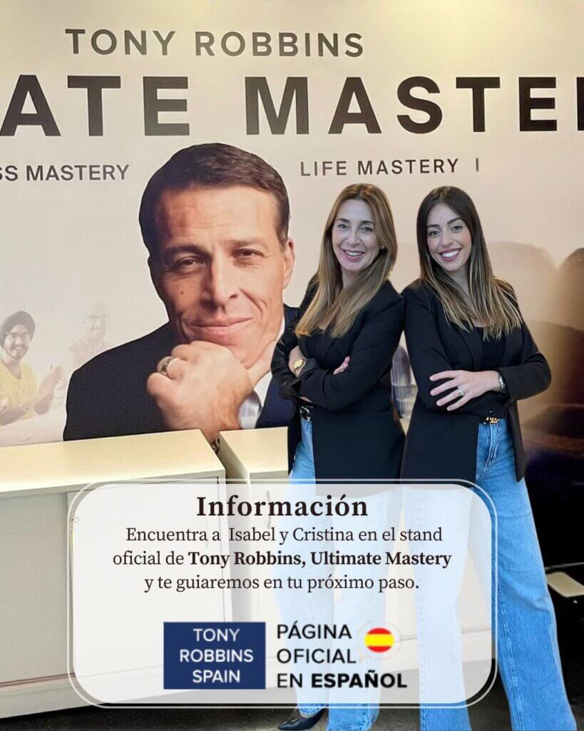 Isabel Sales y Cristina Contell Equipo Tony Robbins en español Isabel Sales y Cristina Contell Equipo Tony Robbins en español