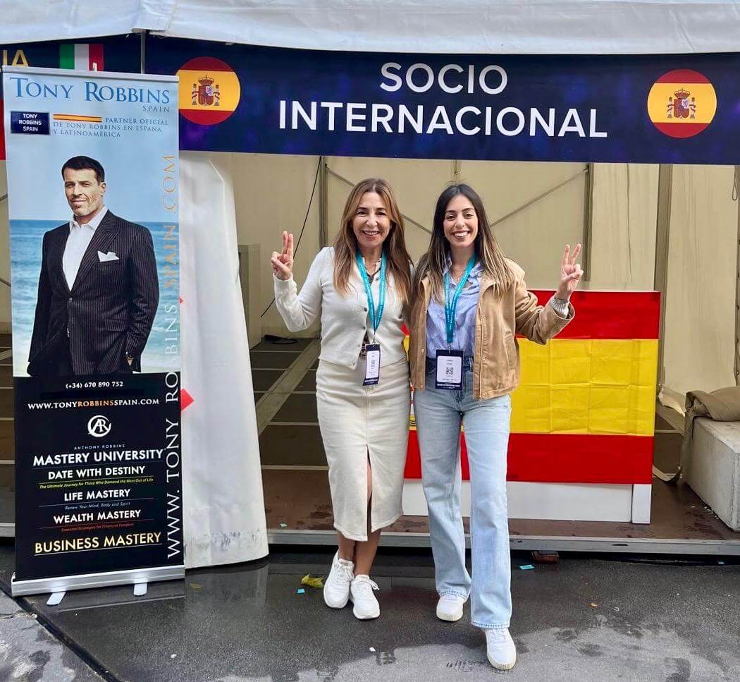 Isabel Sales y Cristina Contell Equipo Tony Robbins en español