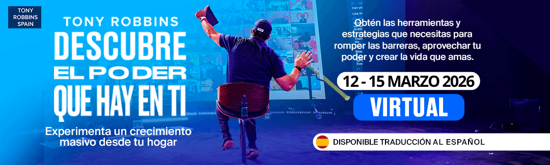 Tony Robbins en español curso UPW Virtual Descubre el Poder que hay en ti marzo 2026