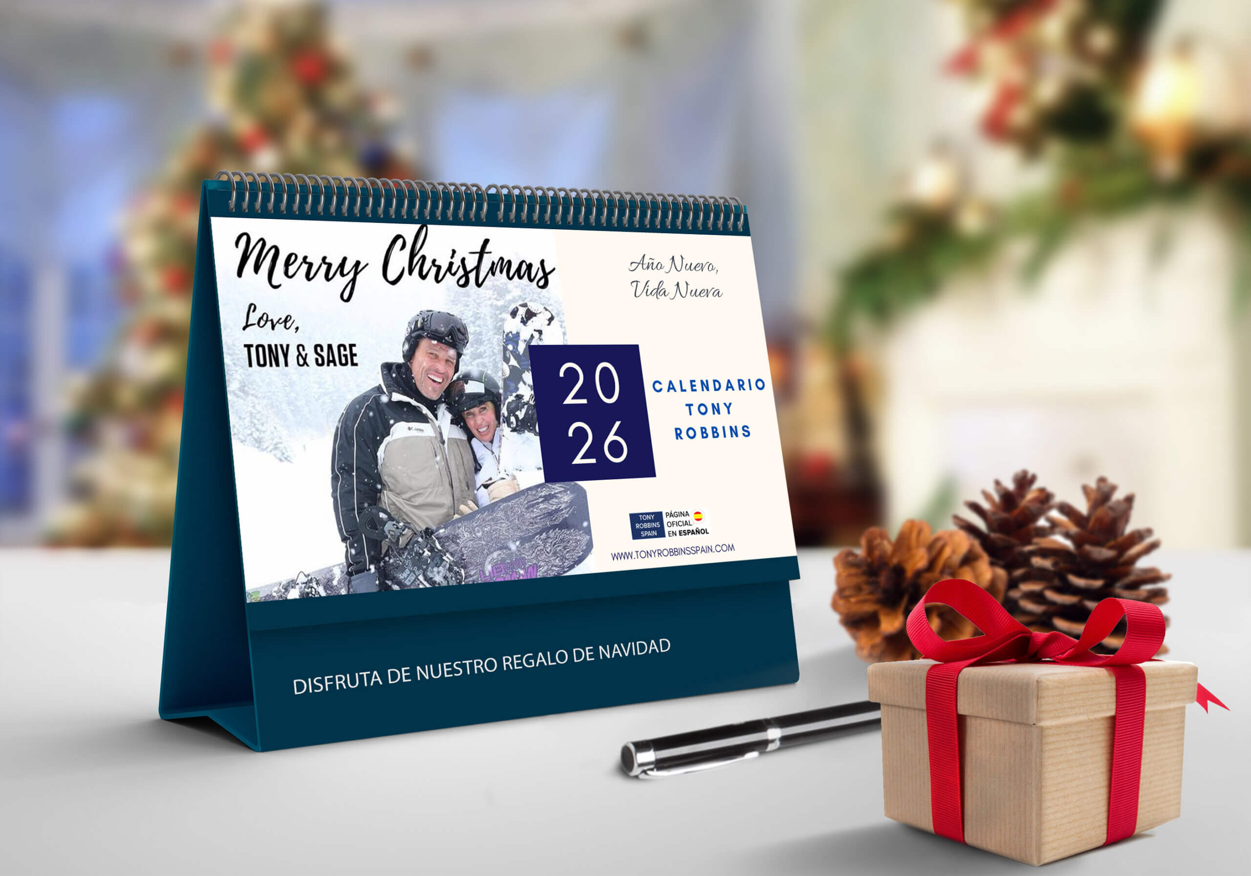 blank calendar on a white background