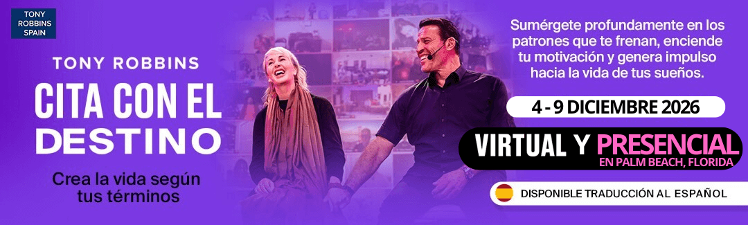 Date with Destiny en español tickets Tony Robbins 2026