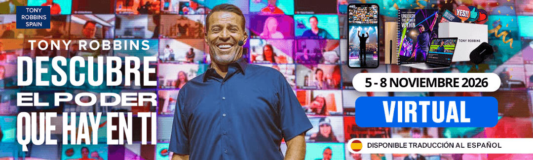 Tony Robbins en español curso UPW Virtual Descubre el Poder que hay en ti noviembre 2026