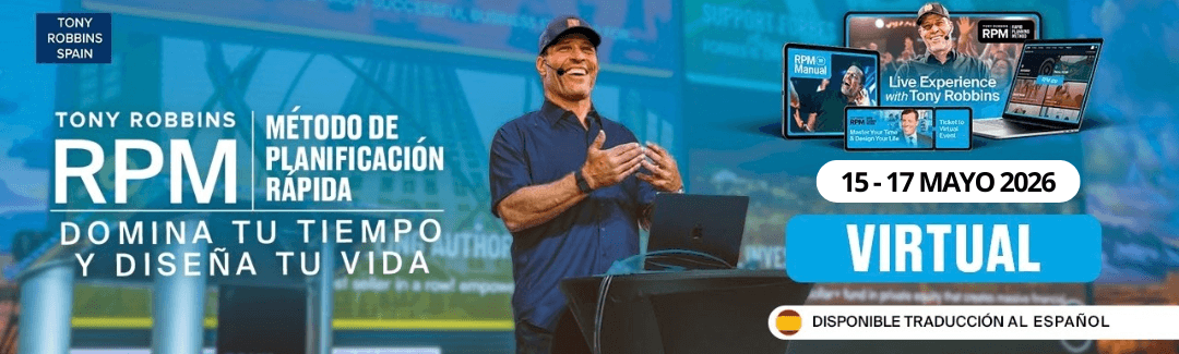 Curso RPM Rapid Method Plan con Tony Robbins en español