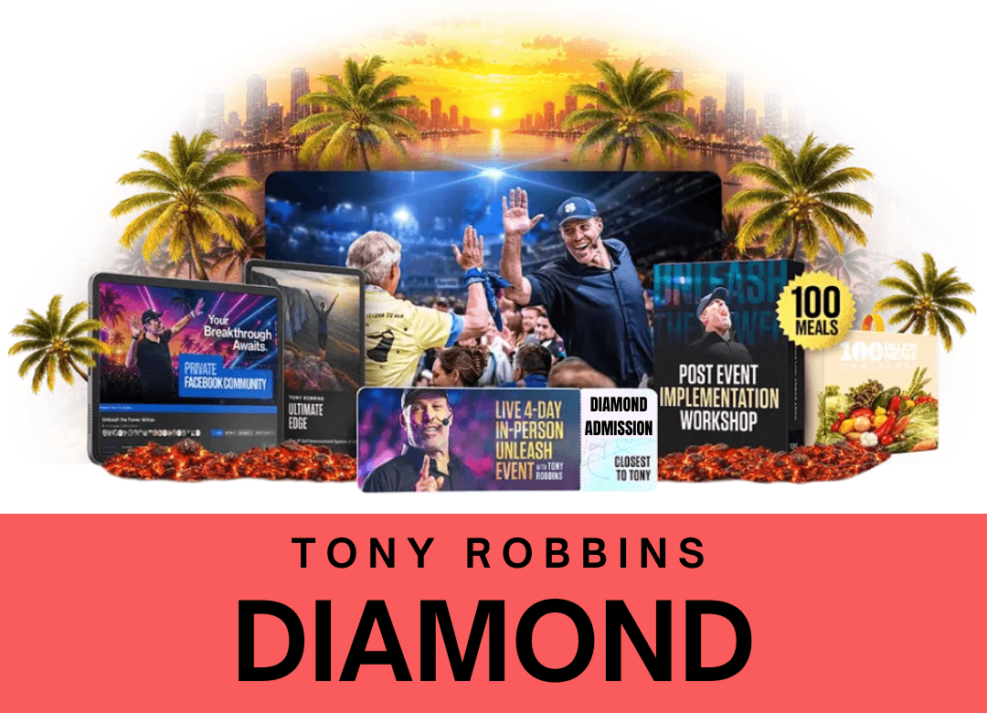 Tony Robbins Tickets en español curso Miami 2026 categoría DIAMOND