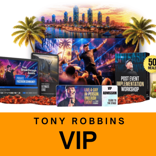 Tony Robbins Tickets en español curso Miami 2026 categoría VIP