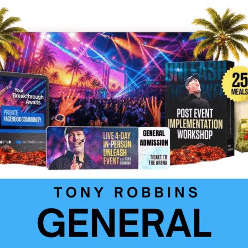 Tony Robbins Tickets en español curso Miami 2026 categoría General