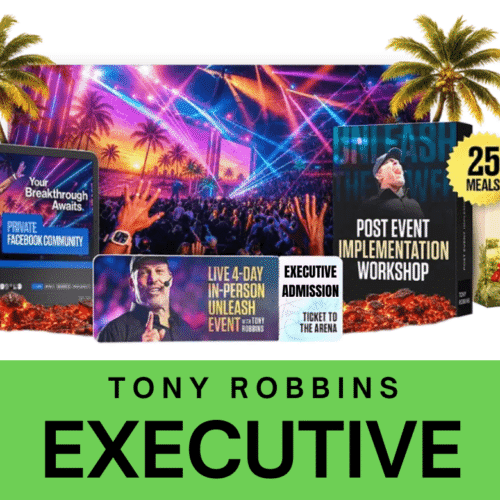 Tony Robbins Tickets en español curso Miami 2026 categoría Executive